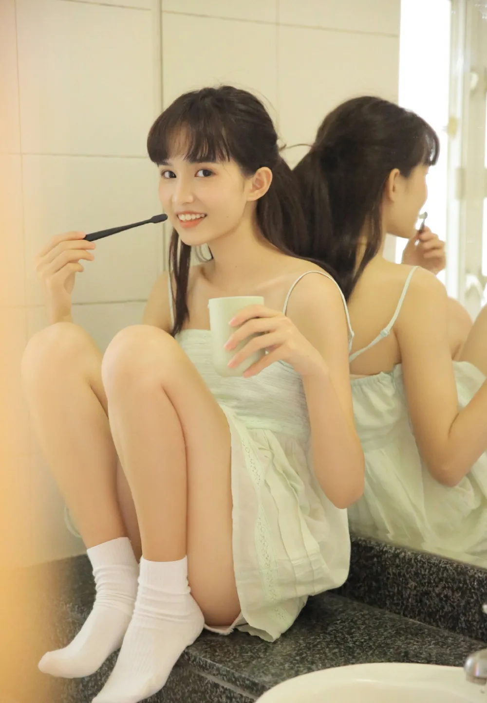 甜美少女写真 图片3