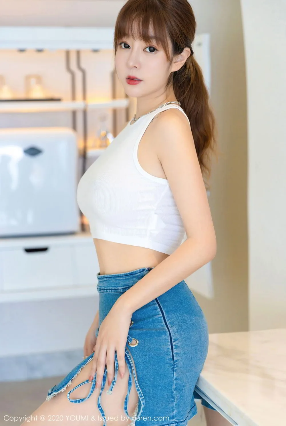 肤白貌美长腿女神写真 图片6