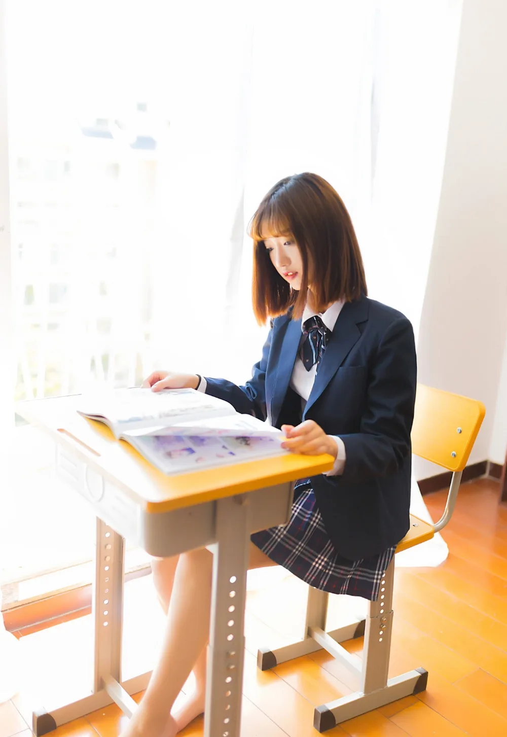 JK制服校园写真 图片5