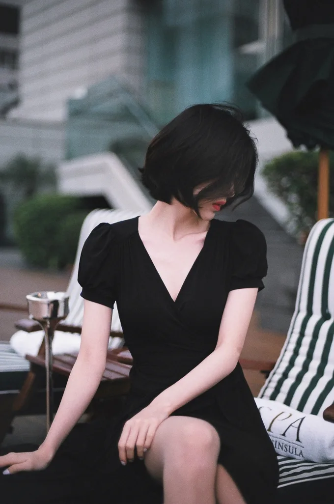 韩国美女街拍写真 图片6