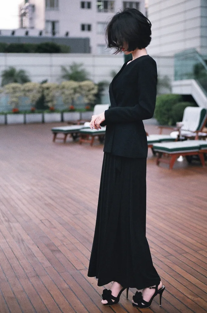 韩国美女街拍写真 图片2