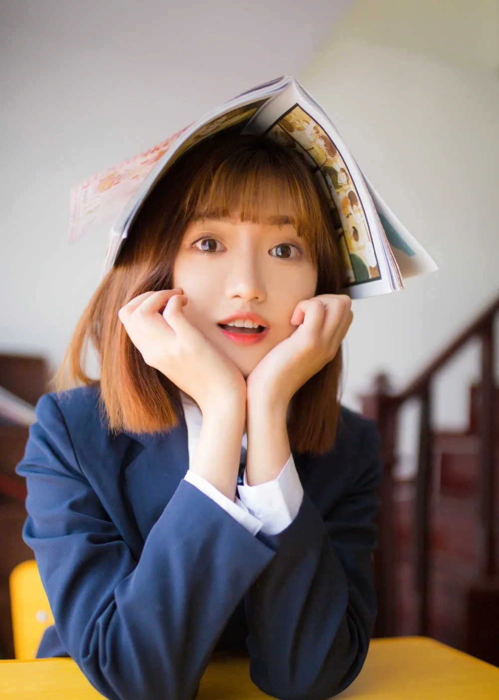 JK制服校园写真 图片1