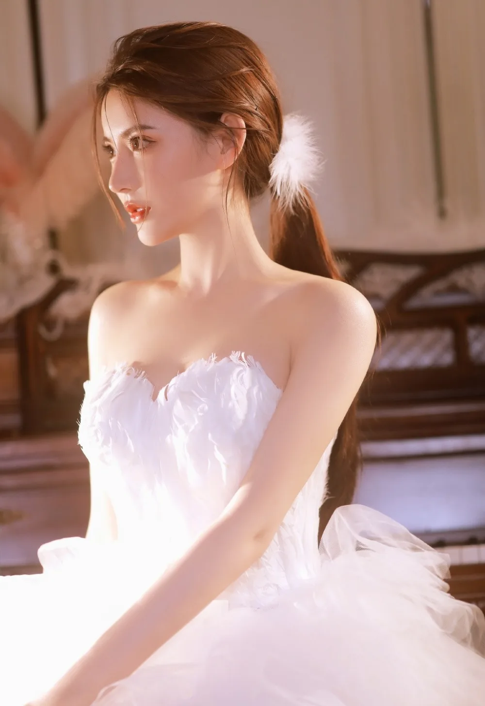 瓜子脸美女写真 图片6