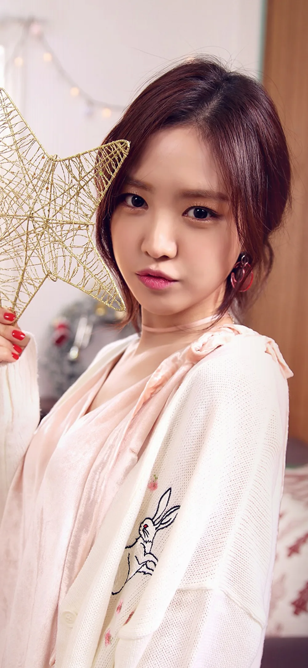 清纯美女手机壁纸 图片6