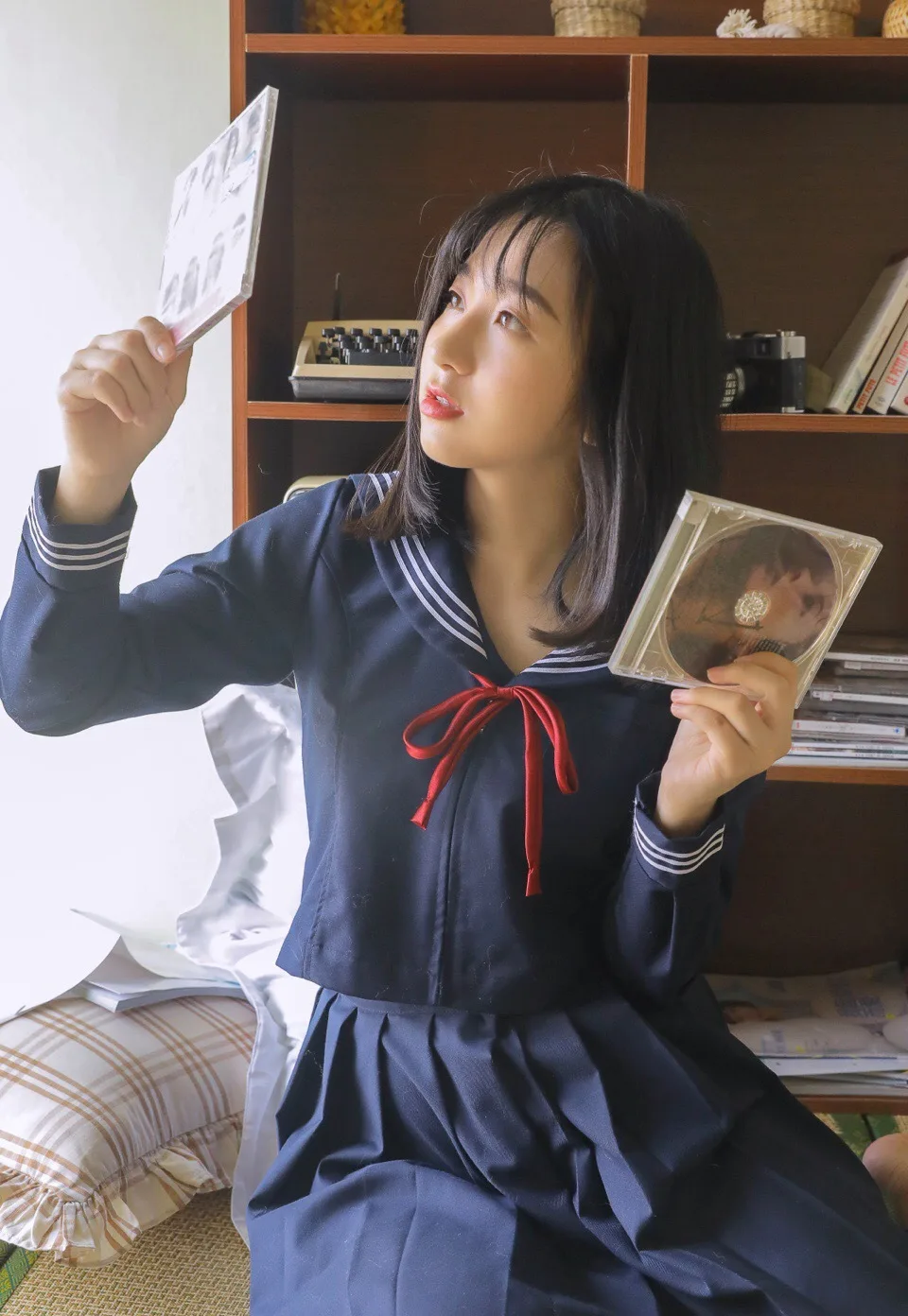 JK制服校花清纯写真 图片7