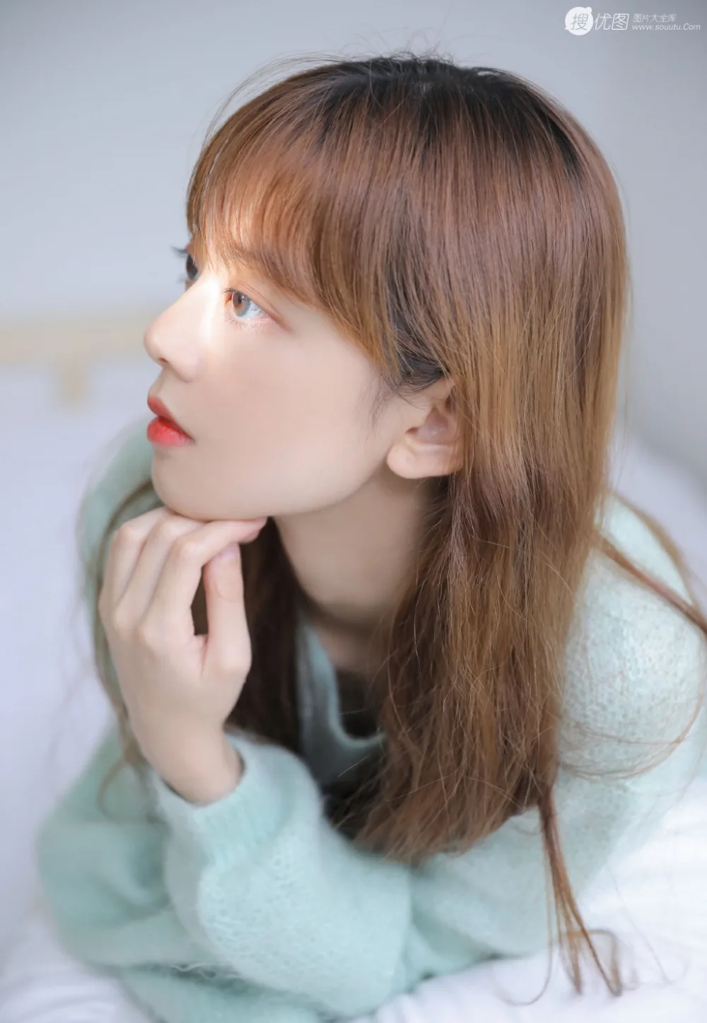 金发美女写真 图片6