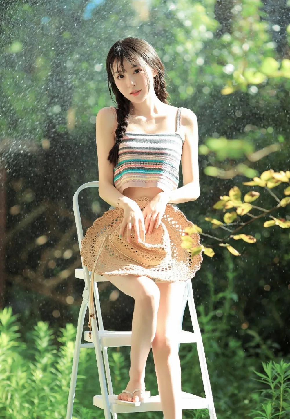 清纯少女玩水写真 图片9
