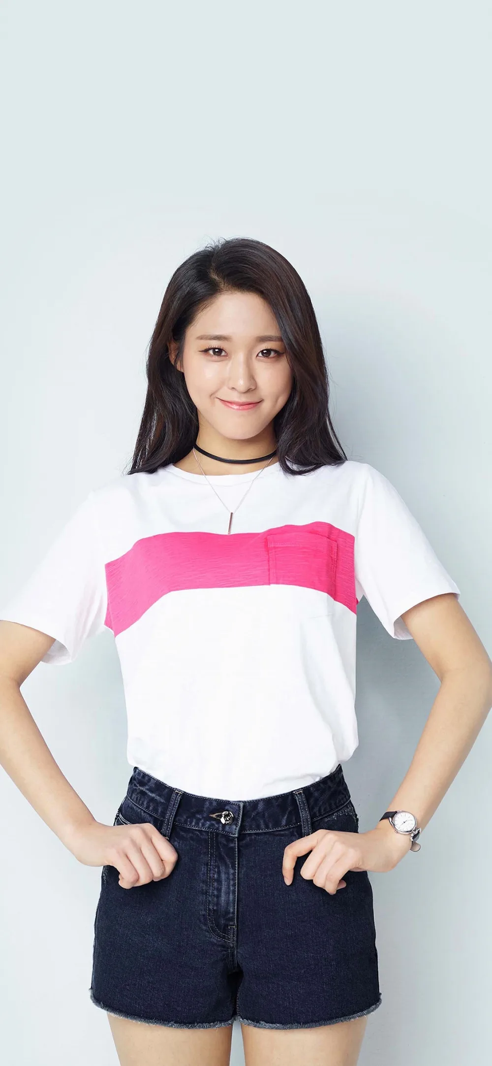 清纯美女手机壁纸 图片2