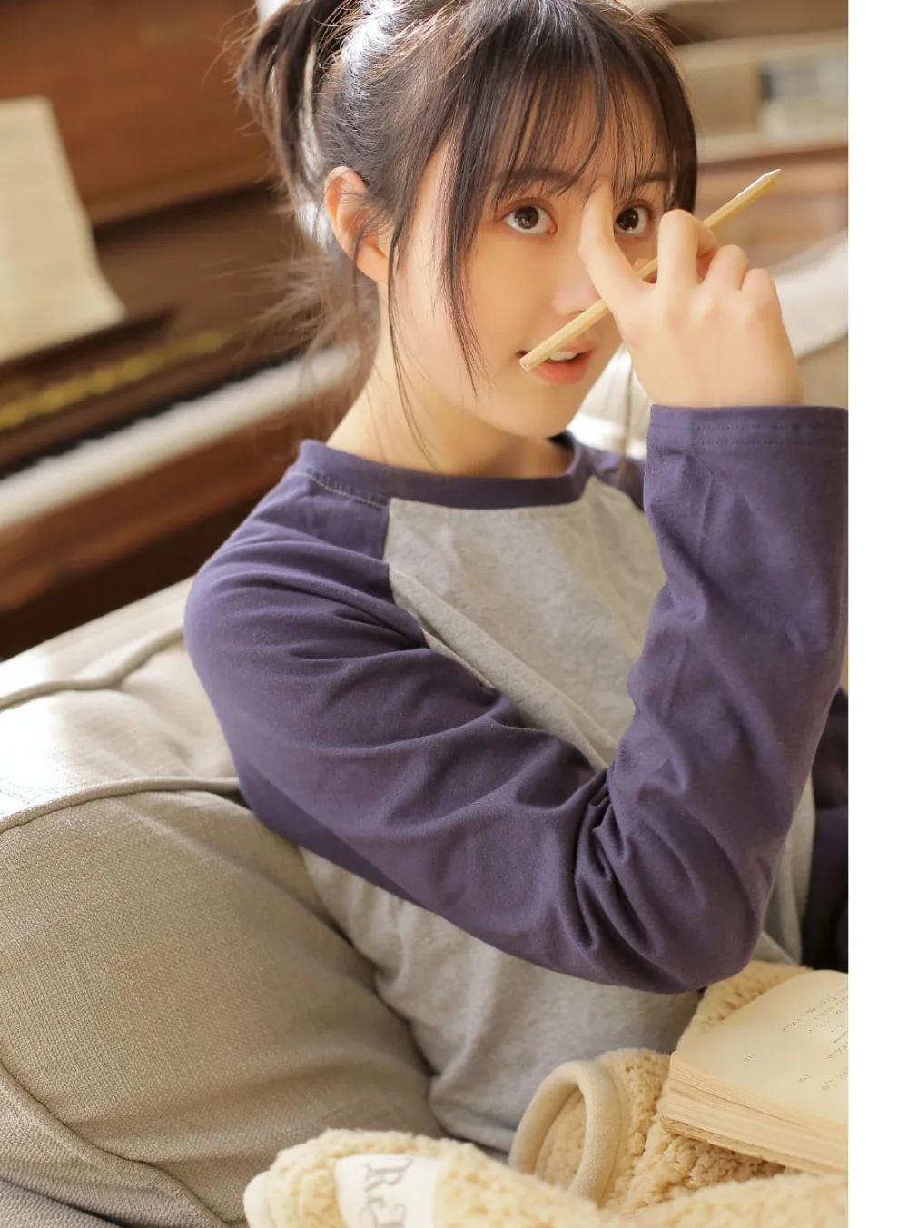 马尾少女私房写真 图片5