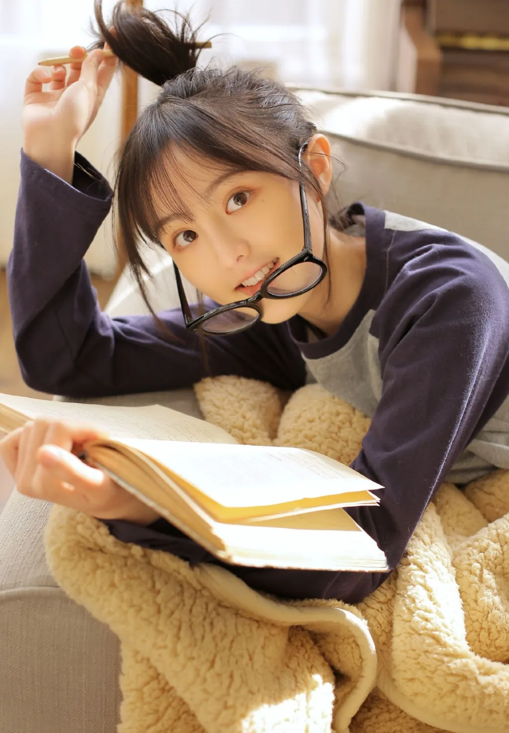 马尾少女私房写真 图片6
