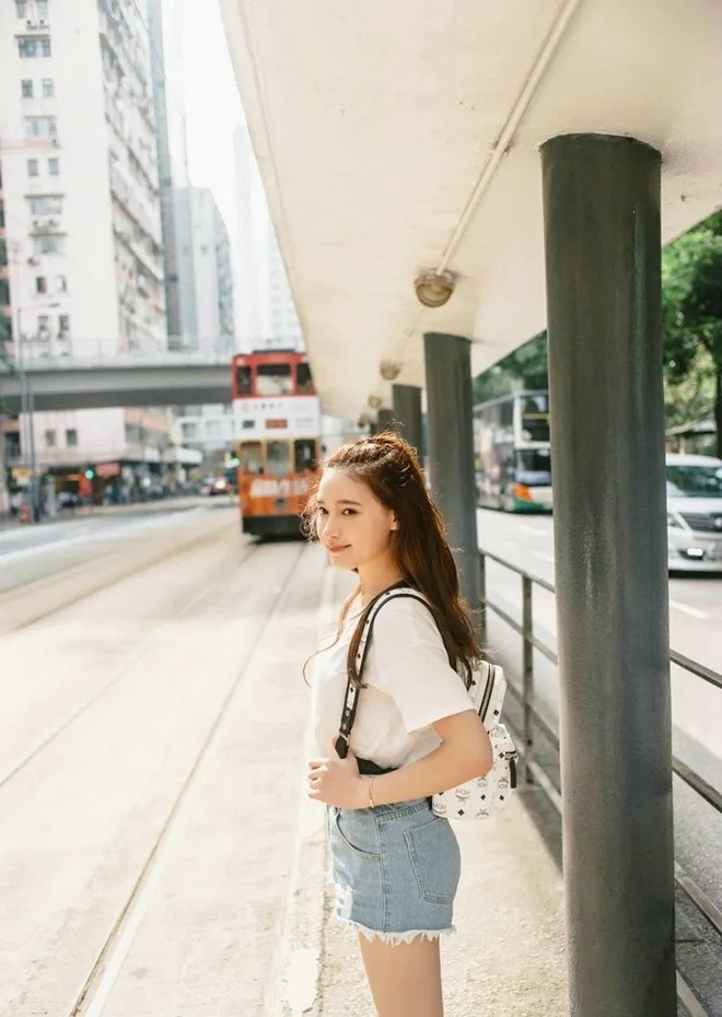 青春少女街拍图片 图片7