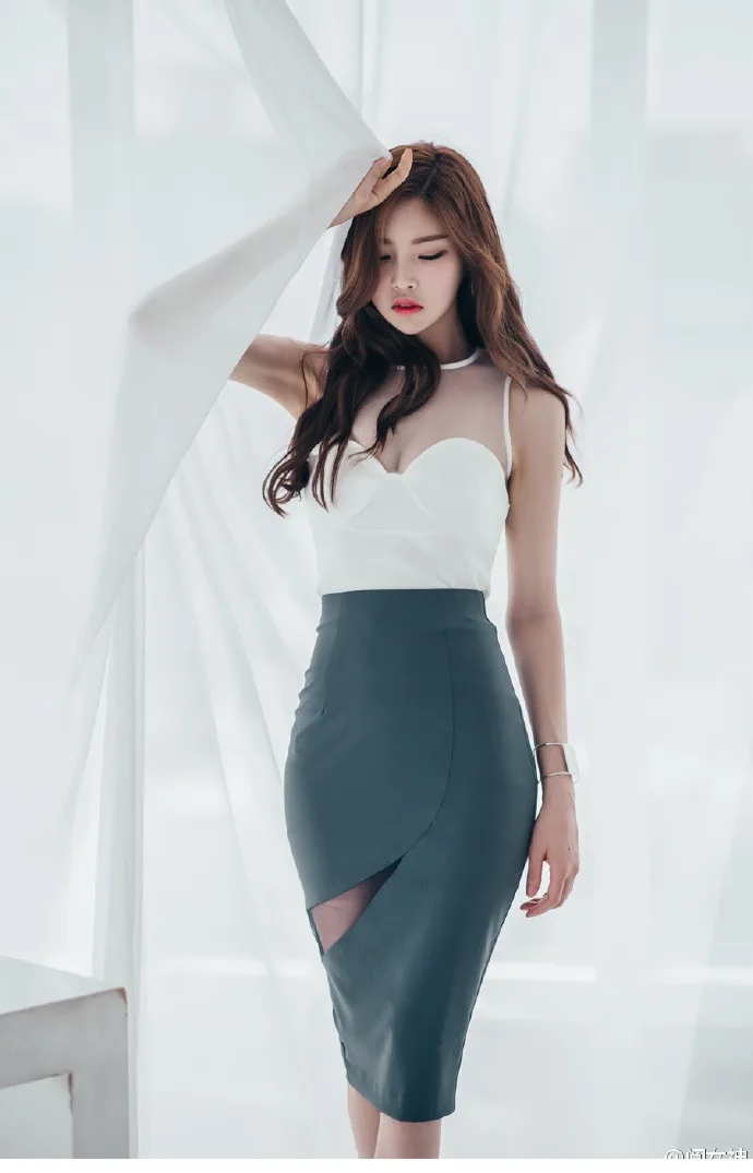 高挑美女写真 图片2