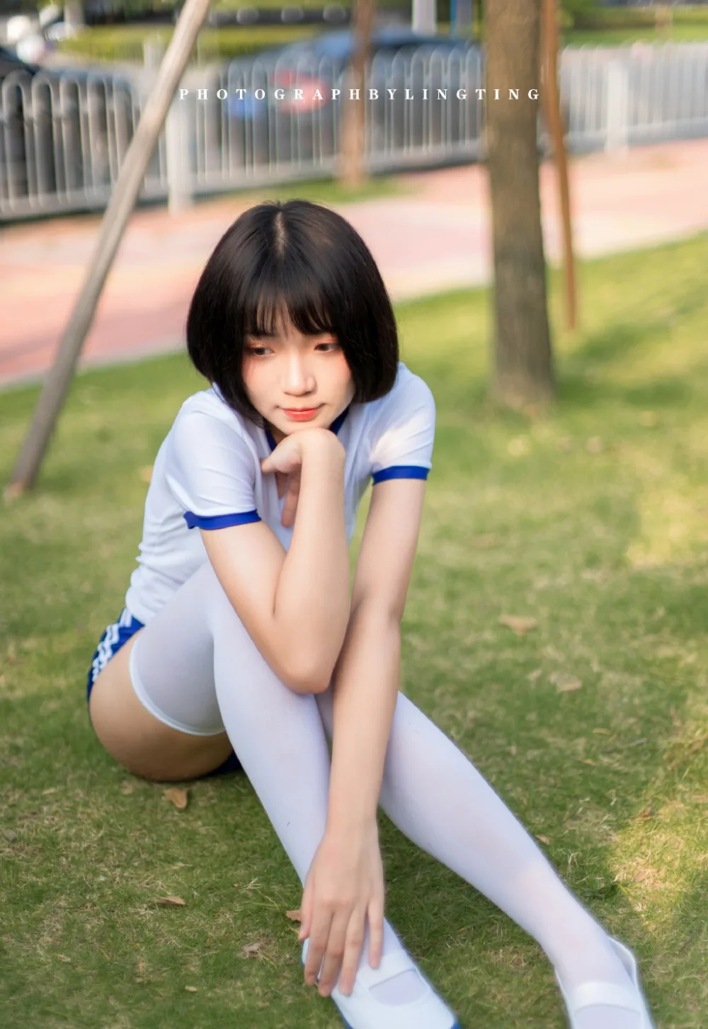 短发萌妹写真 图片5