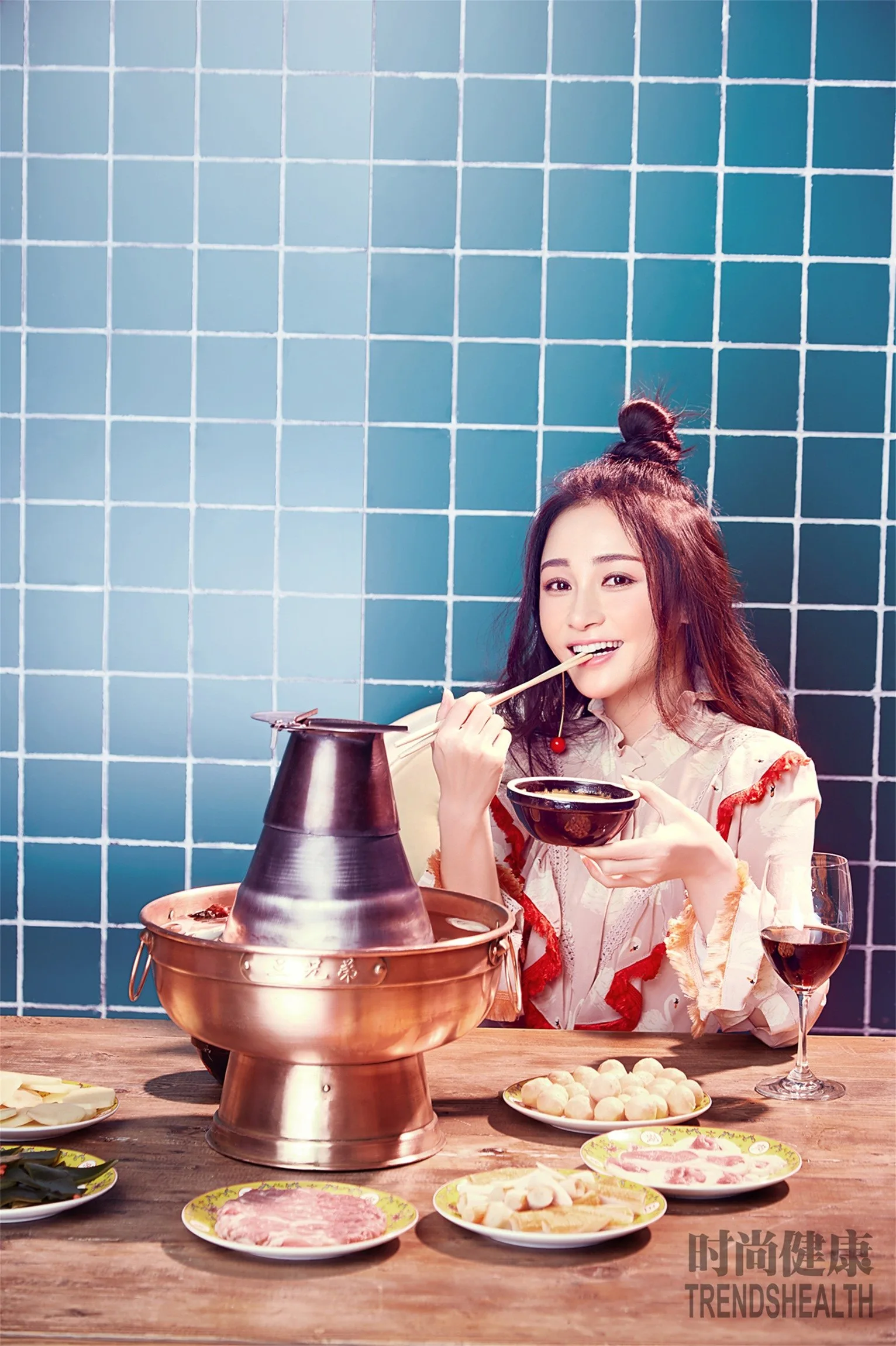 姚笛时尚杂志写真 图片3