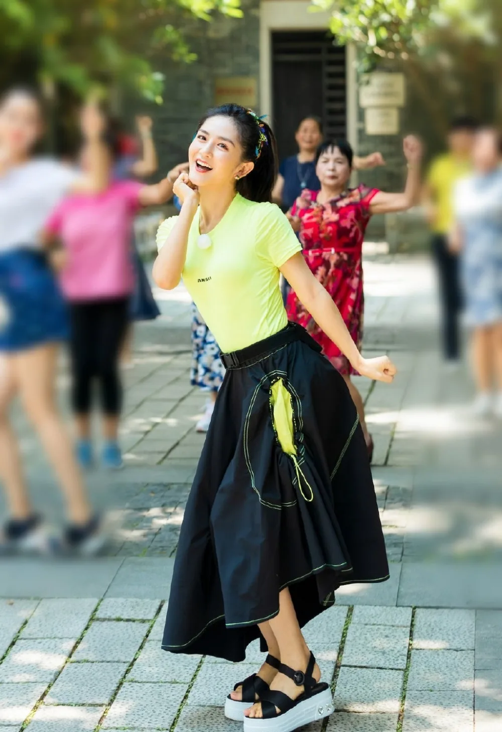 谢娜综艺路透 图片6