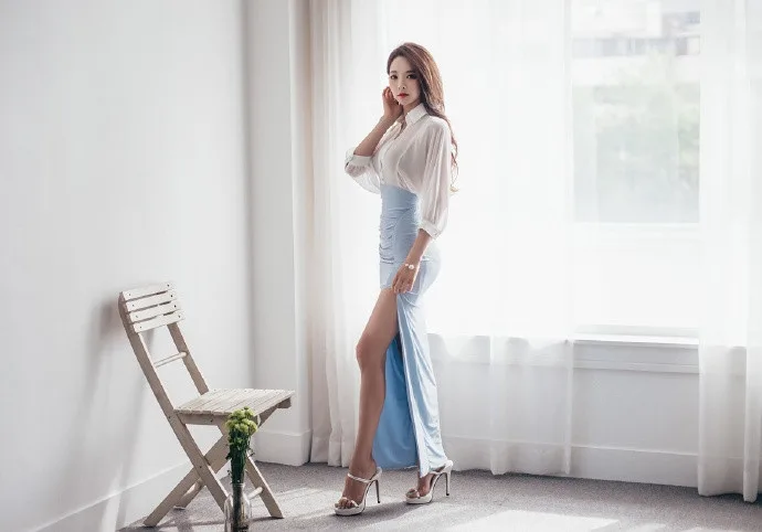 性感长裙写真 图片6