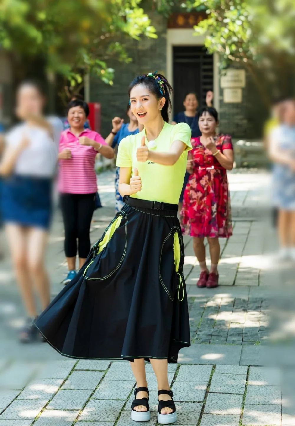谢娜综艺路透 图片5