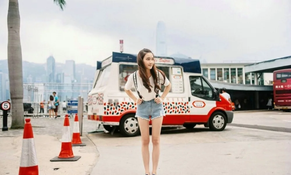 青春少女街拍图片 图片9