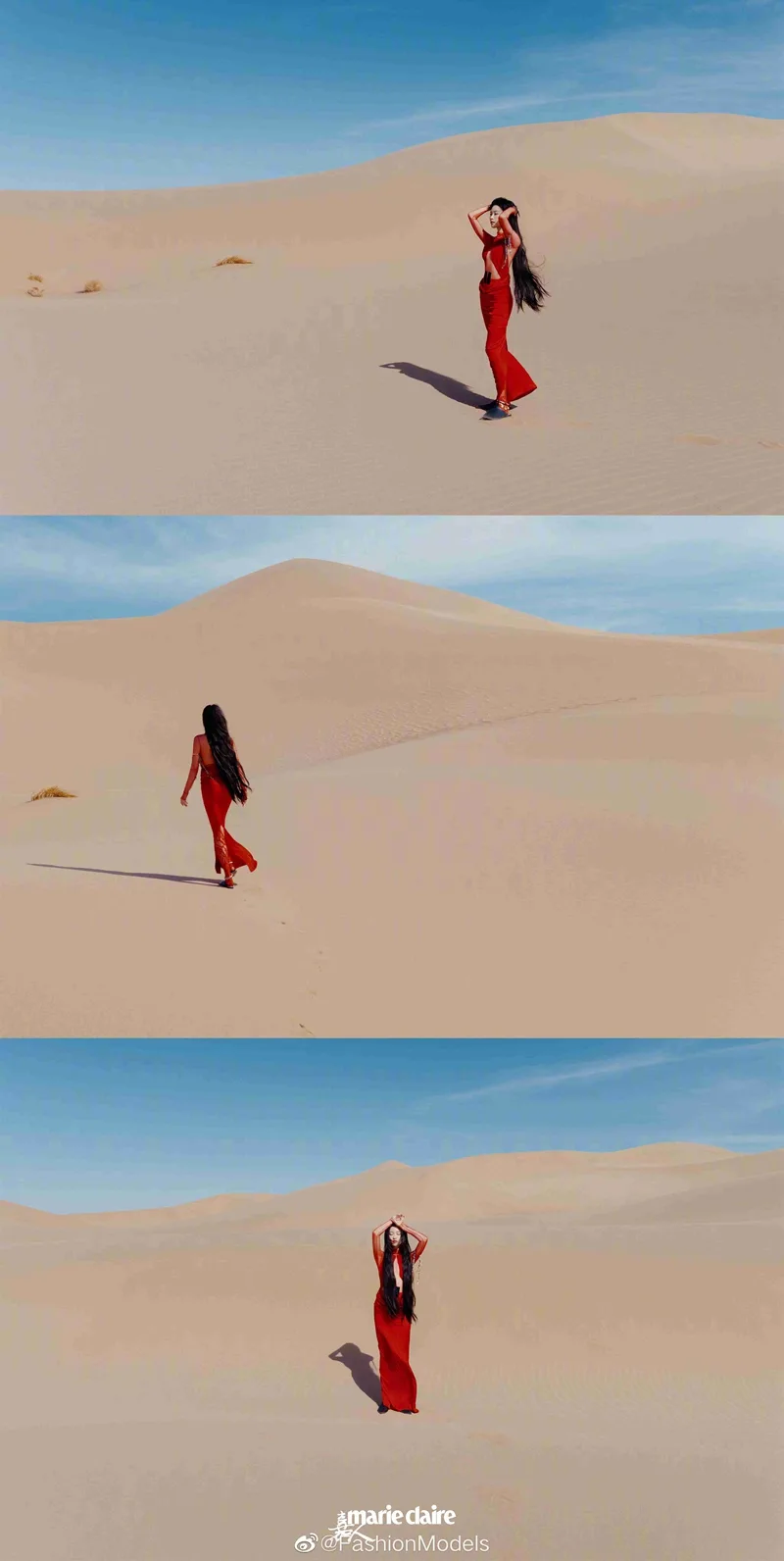 倪妮沙漠写真 图片5