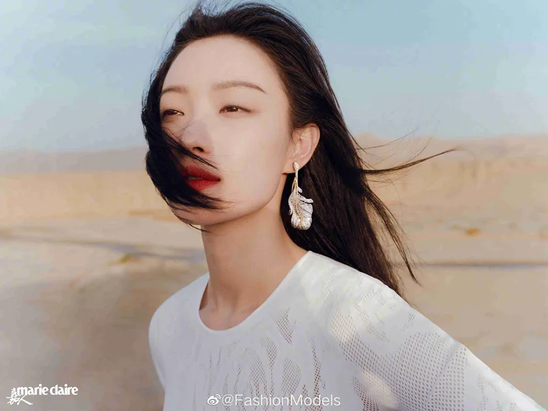 倪妮沙漠写真 图片3