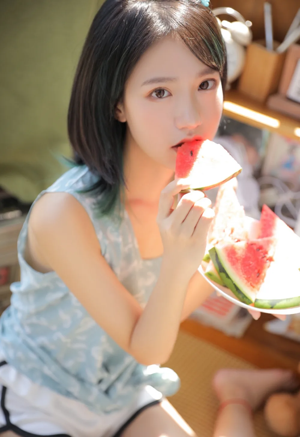 甜美少女写真 图片3
