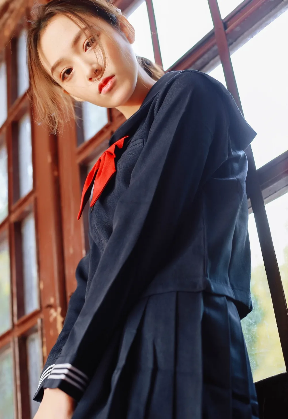 学生制服写真 图片5