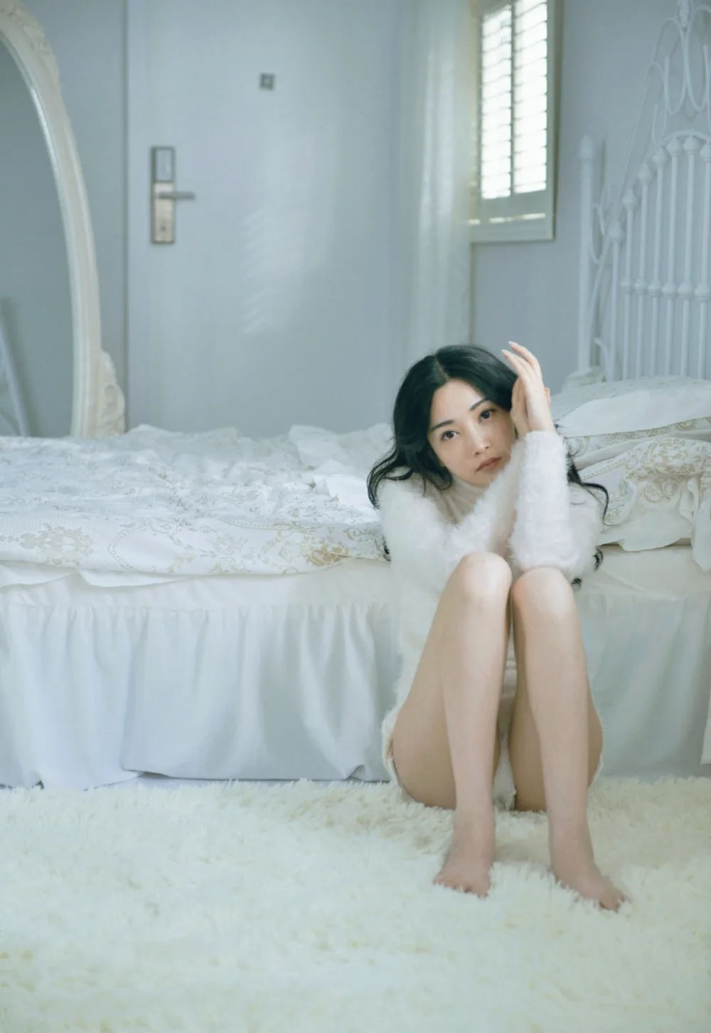 超短裤美腿写真 图片8
