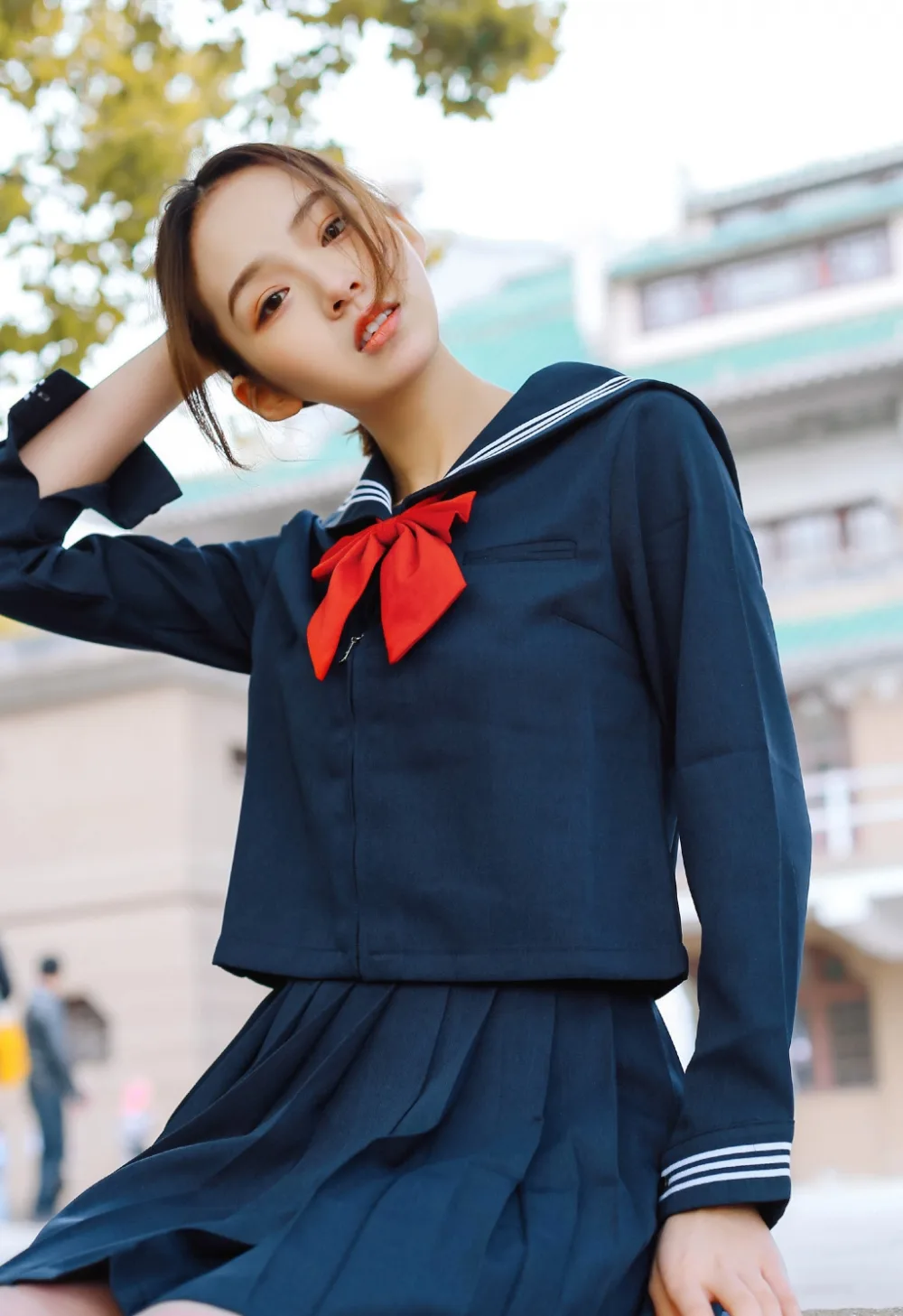 学生制服写真 图片7