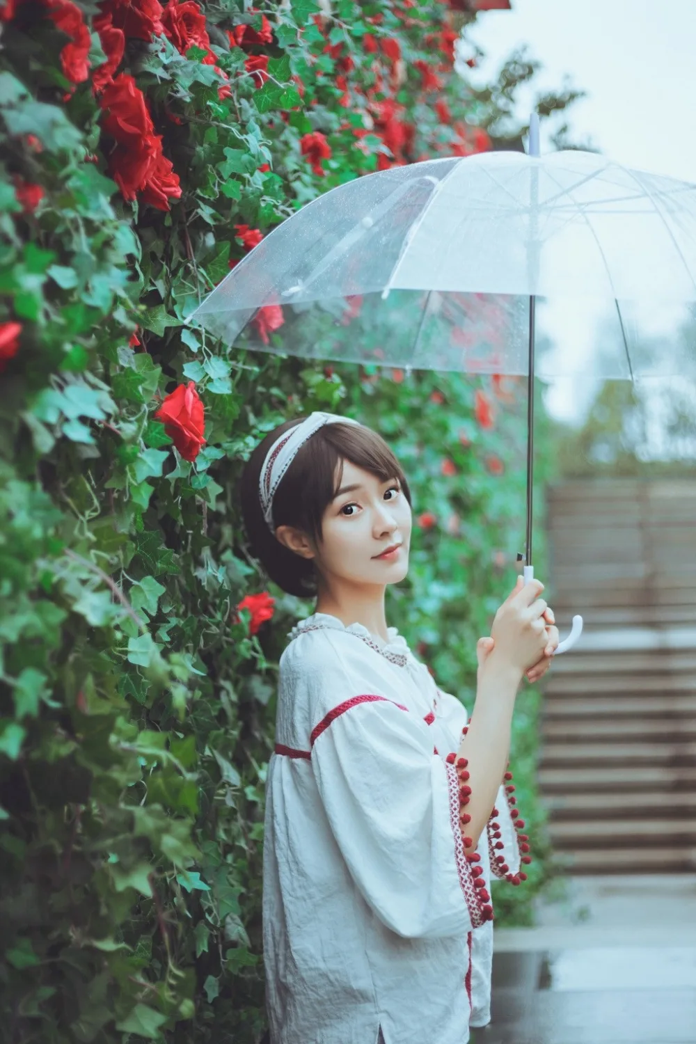 小清新美女街拍 图片5