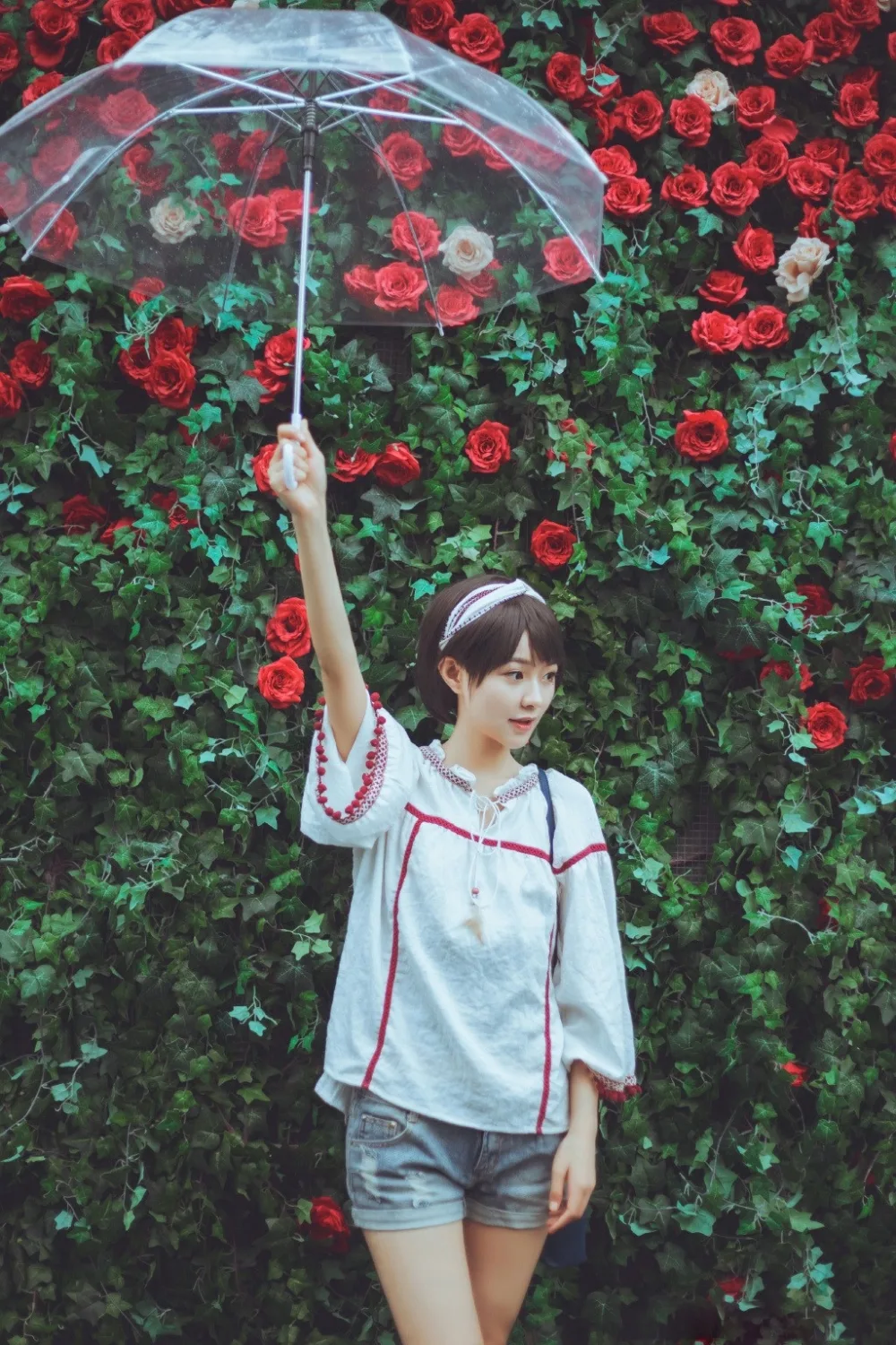 小清新美女街拍 图片3