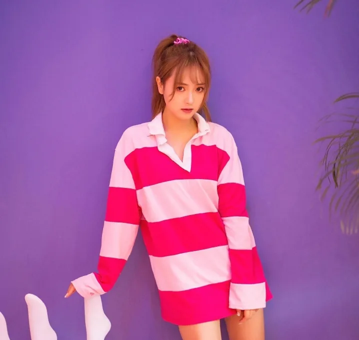 高马尾美少女街拍 图片3