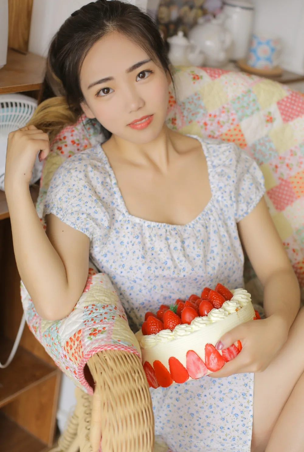 高马尾少女写真 图片5